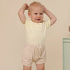 Snuggle Hunny Organic Shorts- Pebble- Sizes 1-4