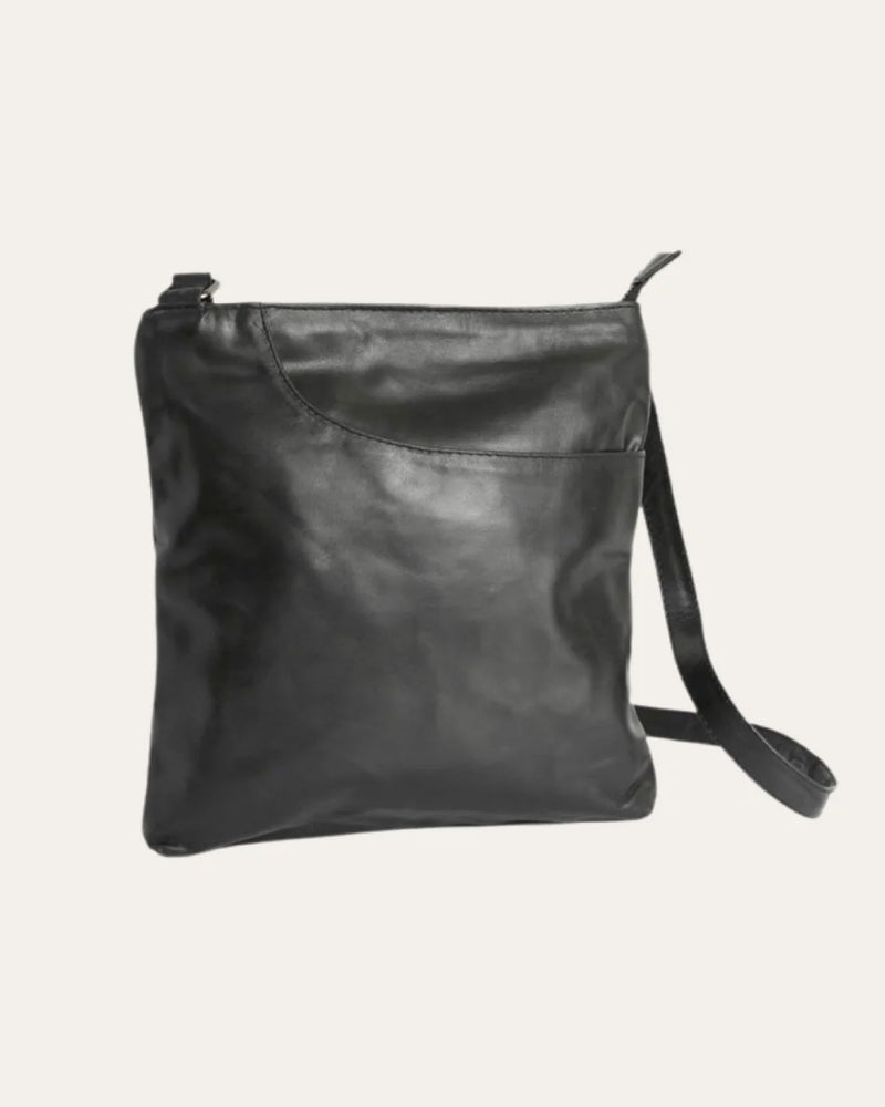 BARE Leather- Betty Handbag - BLACK