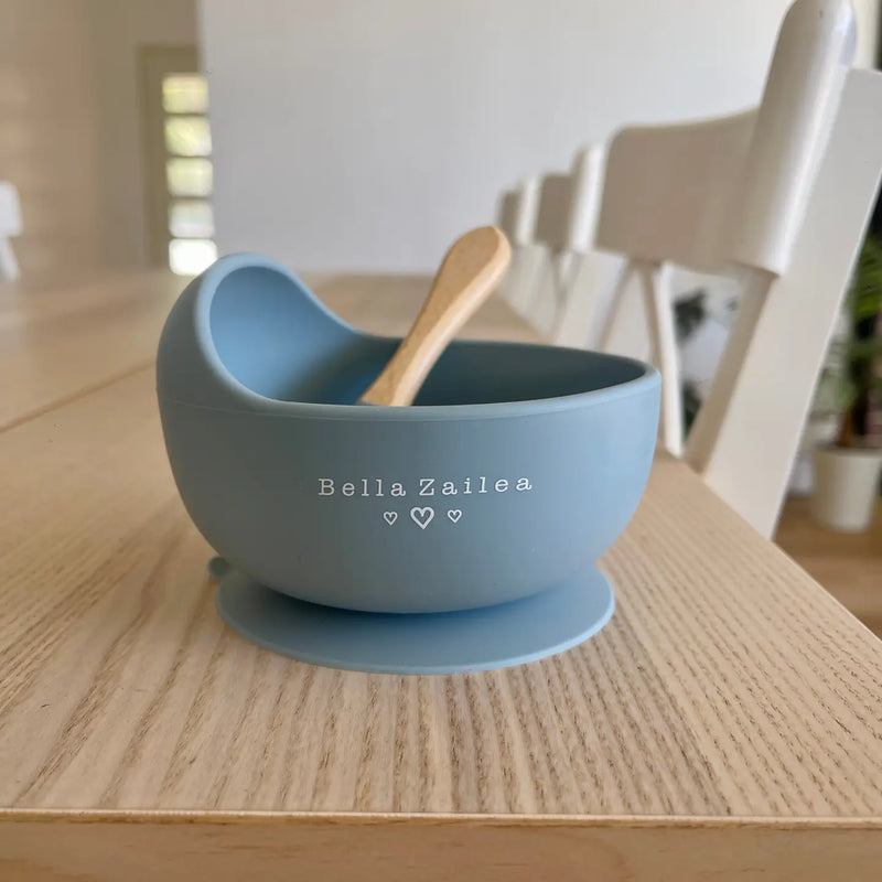 Silicone Bowl & Spoon Sets