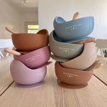Silicone Bowl & Spoon Sets
