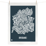 BURBIA Tea Towels- Gold Coast, Brisbane, Animals & Flora