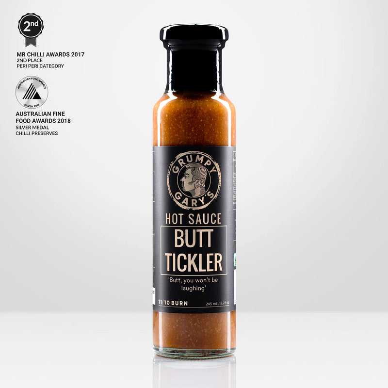 Grumpy Gary's Butt Tickler Hot Sauce - 245ml