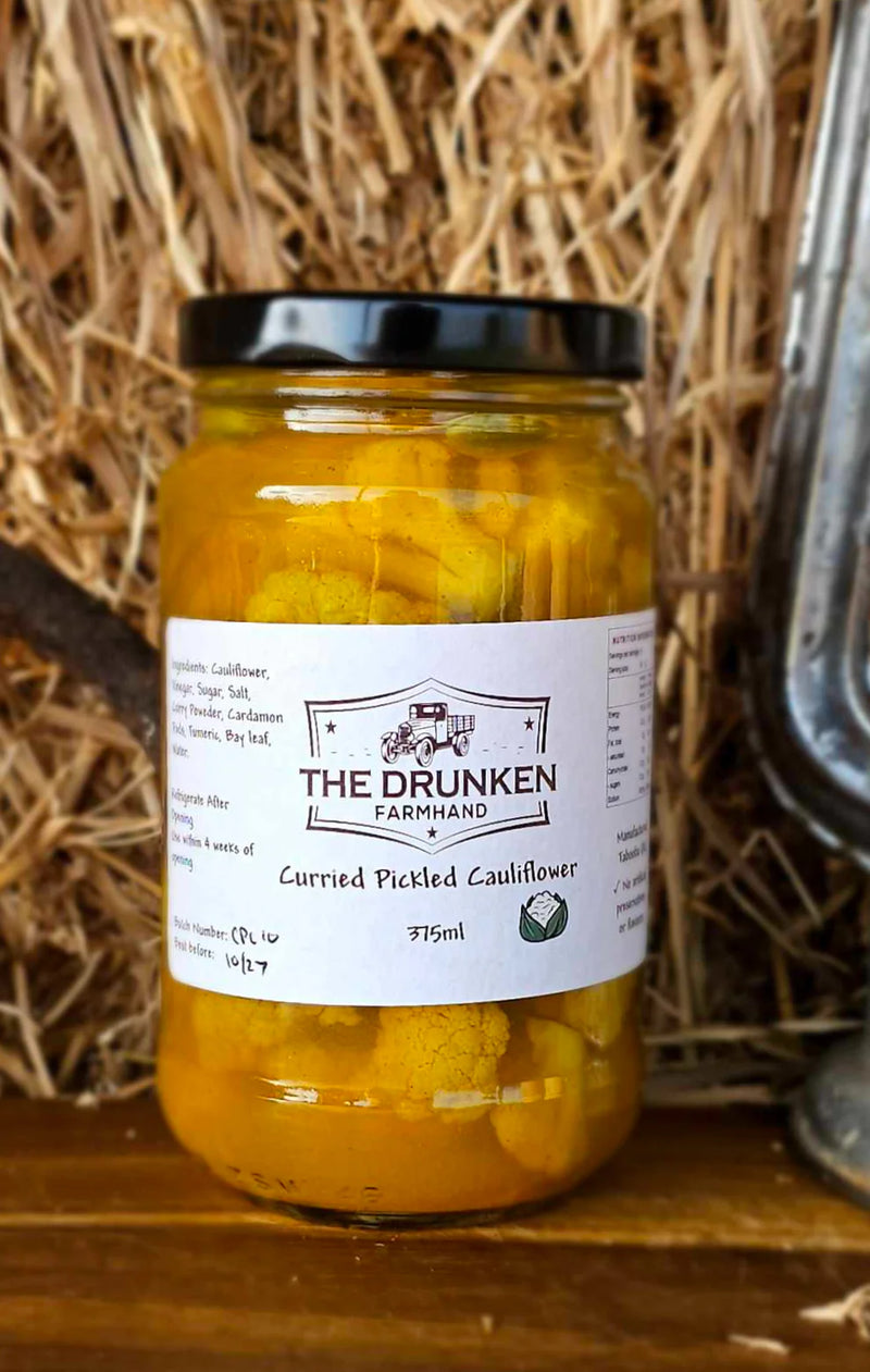 Curried Pickled Cauliflower - 375ml