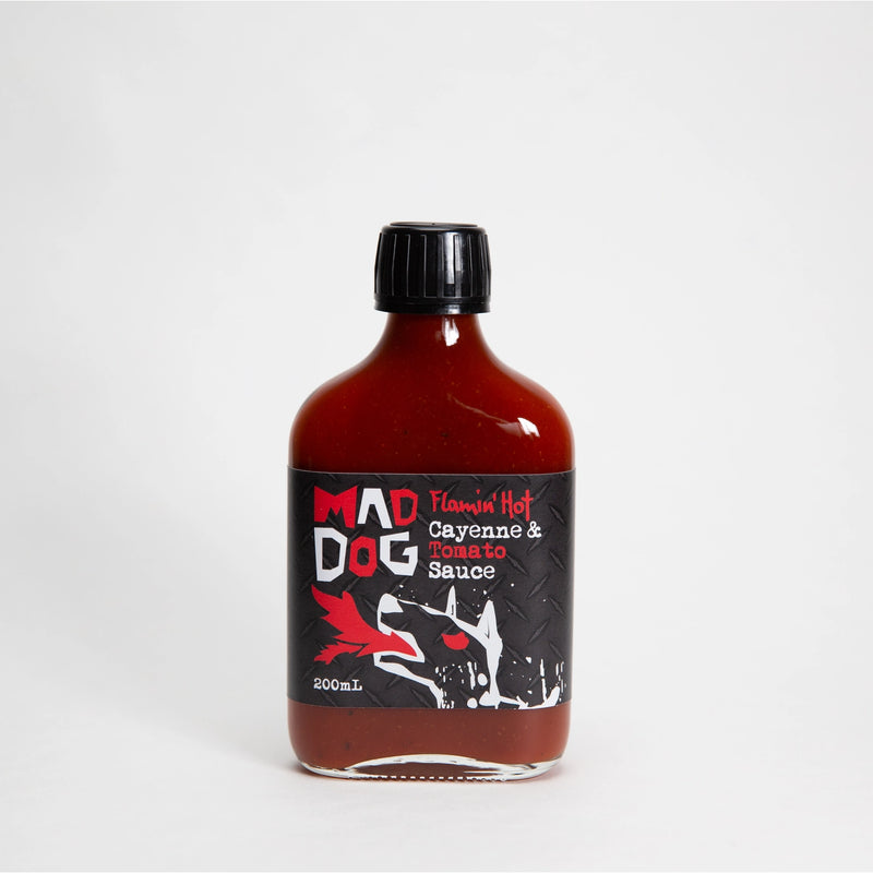 Mad Dog Flamin Hot Sauces