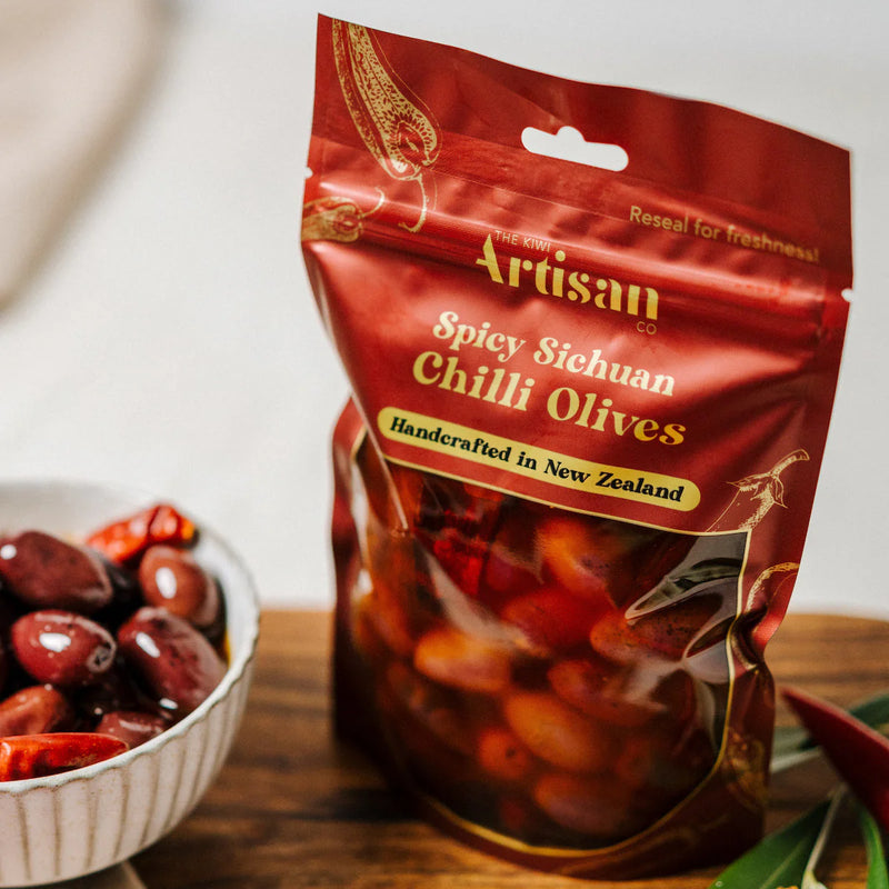 THE KIWI Artisan Olives - Assorted Flavors- 150 g