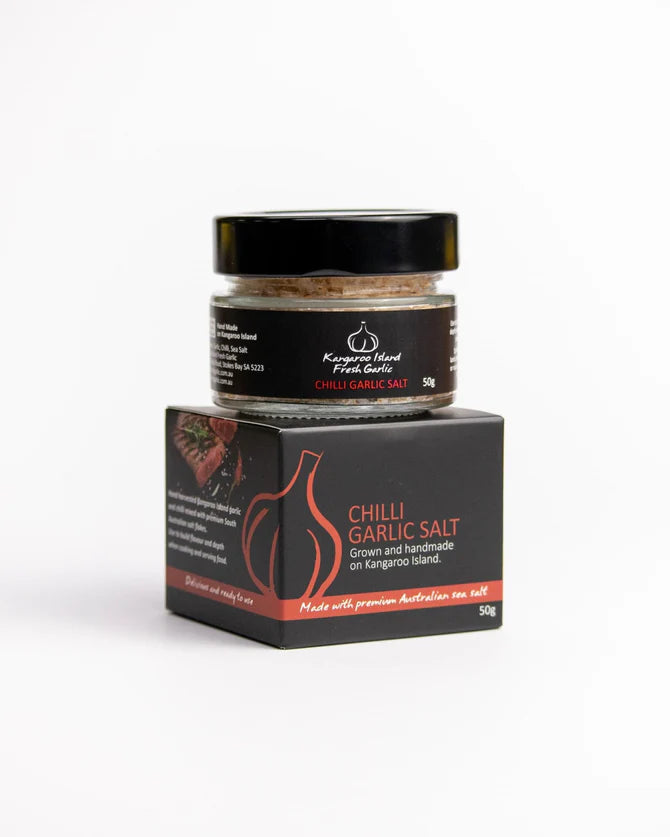 KING ISLAND FRESH GARLIC SALTS- 3 Flavors