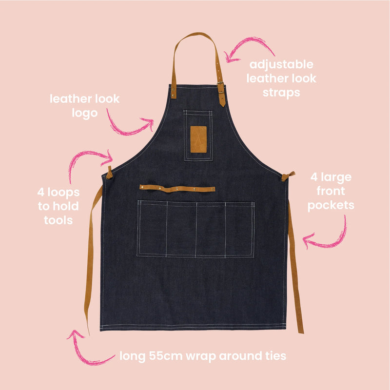 Denim Gardening Apron