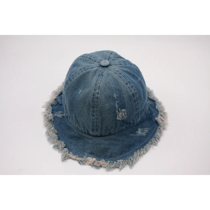 GIRLS DENIM BUCKET HAT