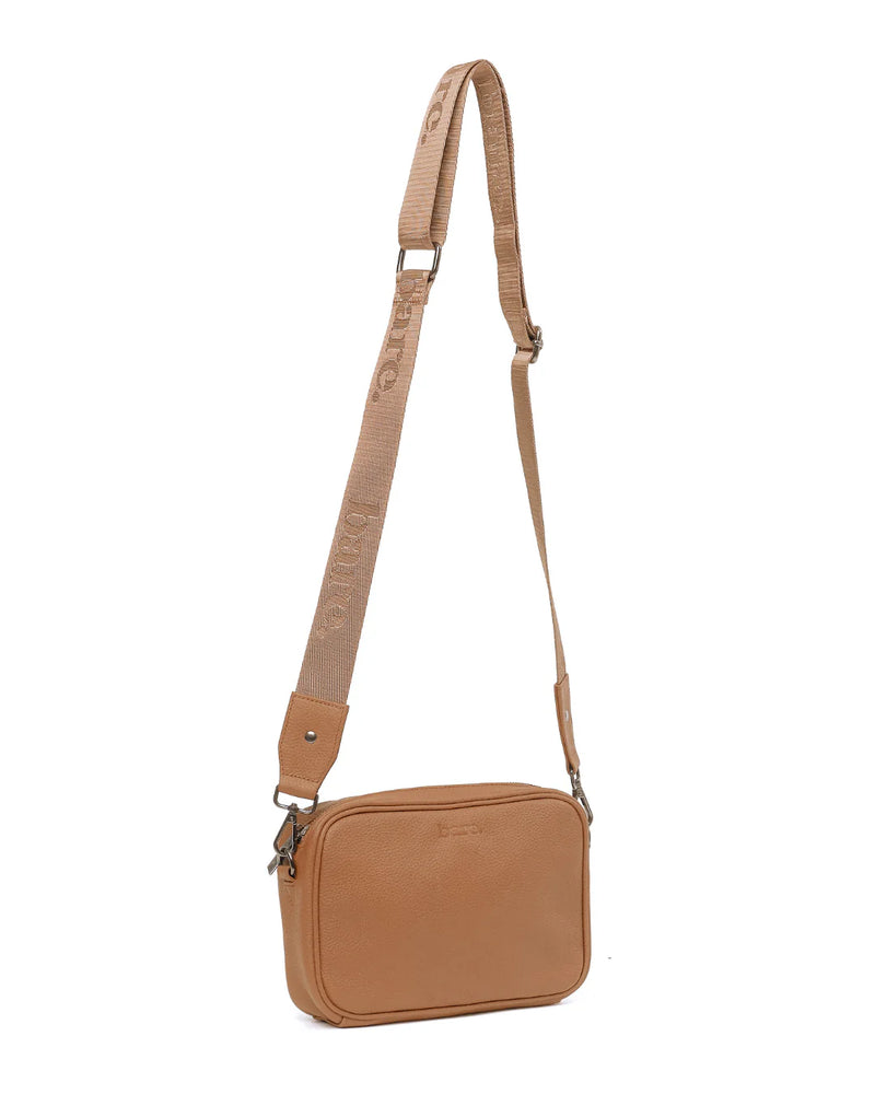 Bare Leather-Esme Bag - Camel Pebble