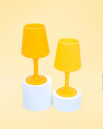 SWEPP- Silicone Wine Glass sets-Girasoli yellow