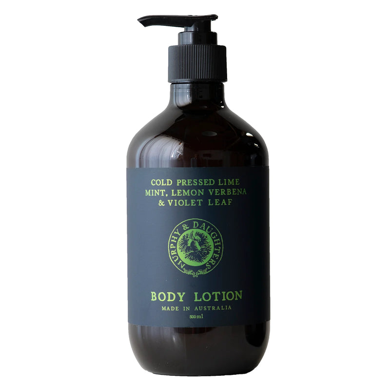 Murphy & Daughters Hand Body Lotion- 500ml pump green