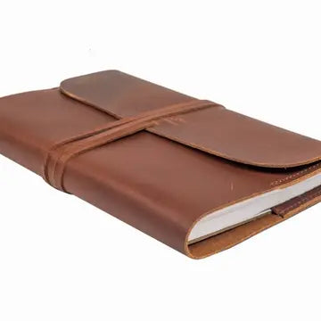 Leather Journal- A5 Lined *Brown