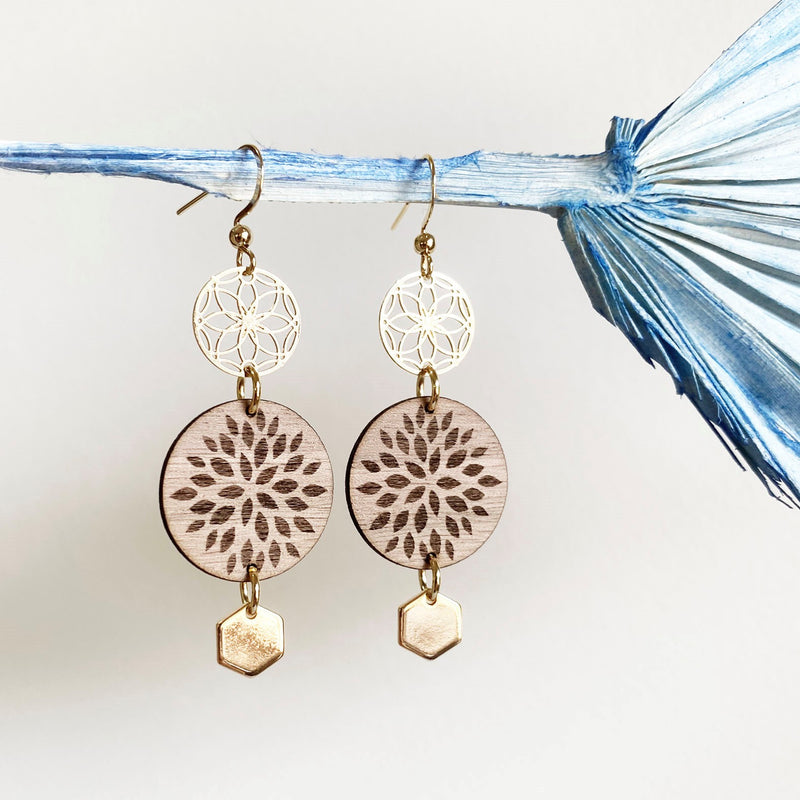 Kiara Boho Earrings by Firefly