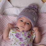 Beanie- Lavender Organic-