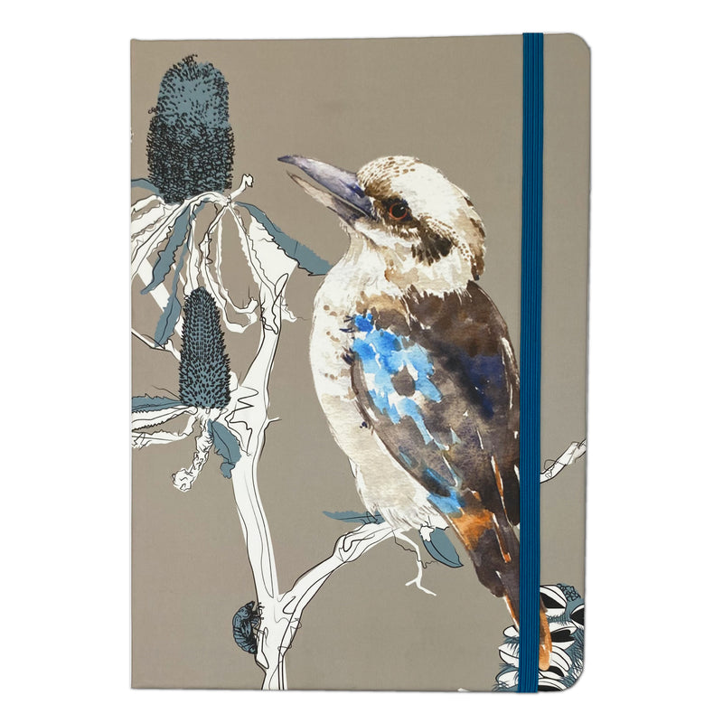 Kookaburra & Banksia Notebook