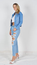 Denim Jackets by Lily- Light fade