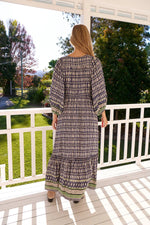 Lorena print- Catalonia Maxi by Jaase (plus sizes avail)