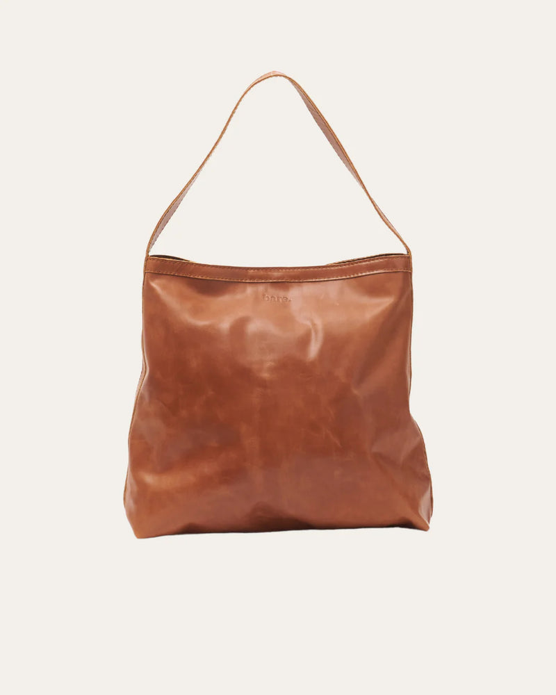 Bare Leather - The LuLu Bag  - Camel