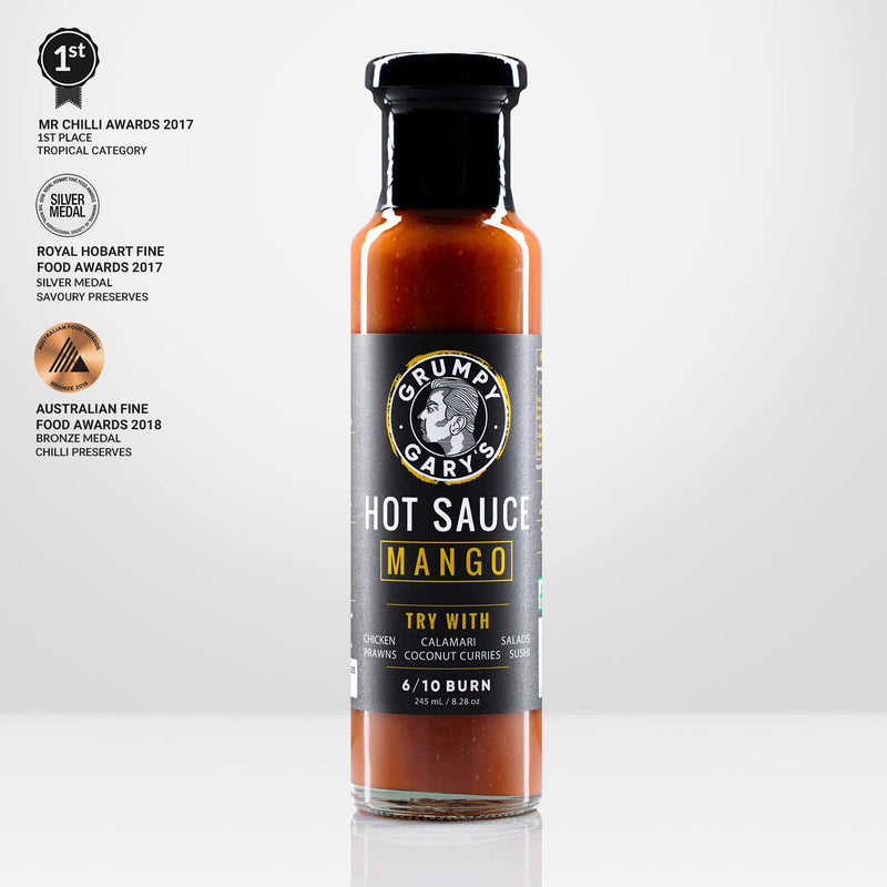 Grumpy Gary's Mango Hot Sauce - 245ml