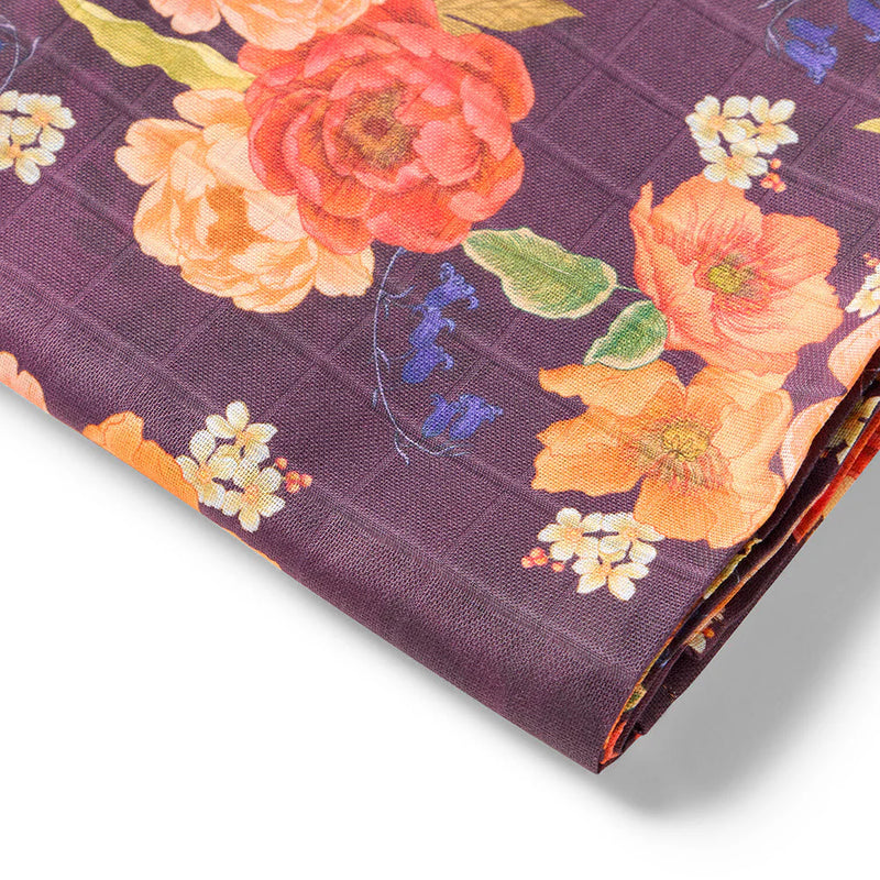 Organic Muslin Wraps- SIENNA print