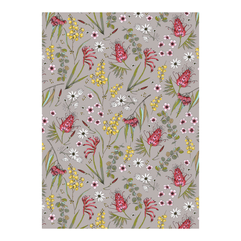 Tea Towel- Native Foral