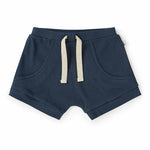 Snuggle Hunny Organic Shorts- Navy- Sizes 1-4