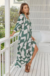 New Jersey print- Maisie Maxi dress by Jaase