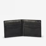 BEHOLDER Men's Nomad Clip close wallet- Obsidian Black