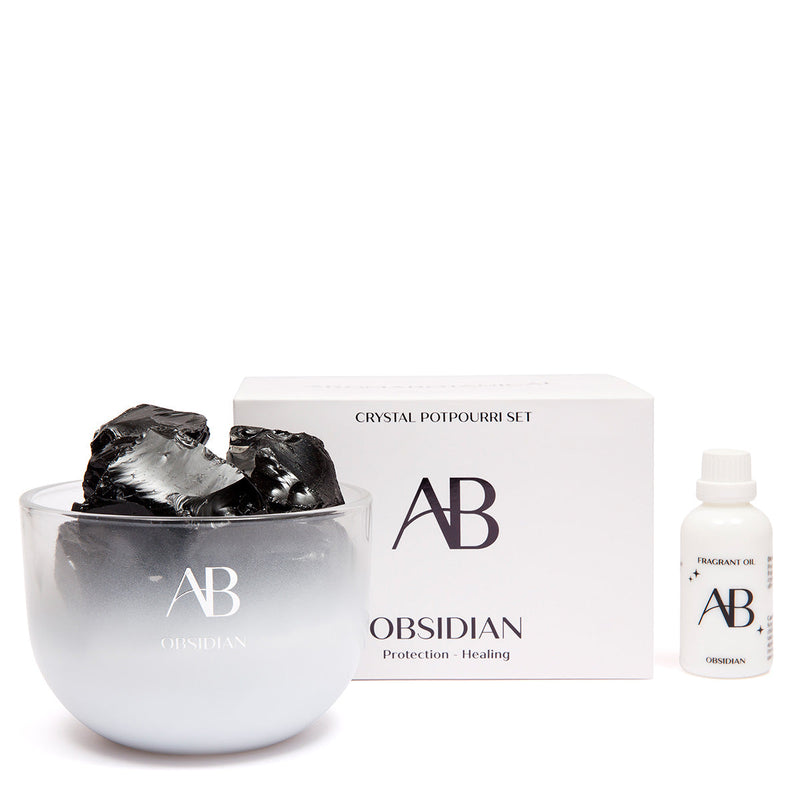 Obsidian Crystal Potpourri & Oil