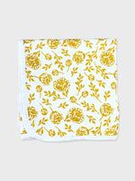 Kit & Cradle Baby Blanket- Golden Peony