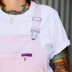 Green Hip Womens Pink Overalls