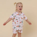 CHRISTMAS PJ SETS (Prancer & friends) by Snuggle Hunny