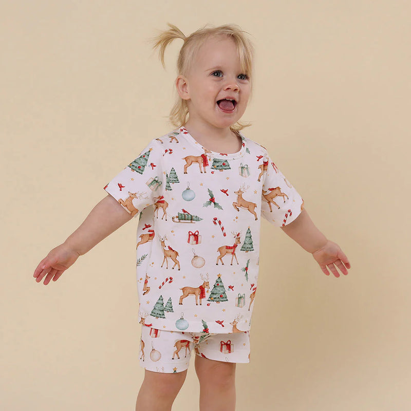 CHRISTMAS PJ SETS (Prancer & friends) by Snuggle Hunny