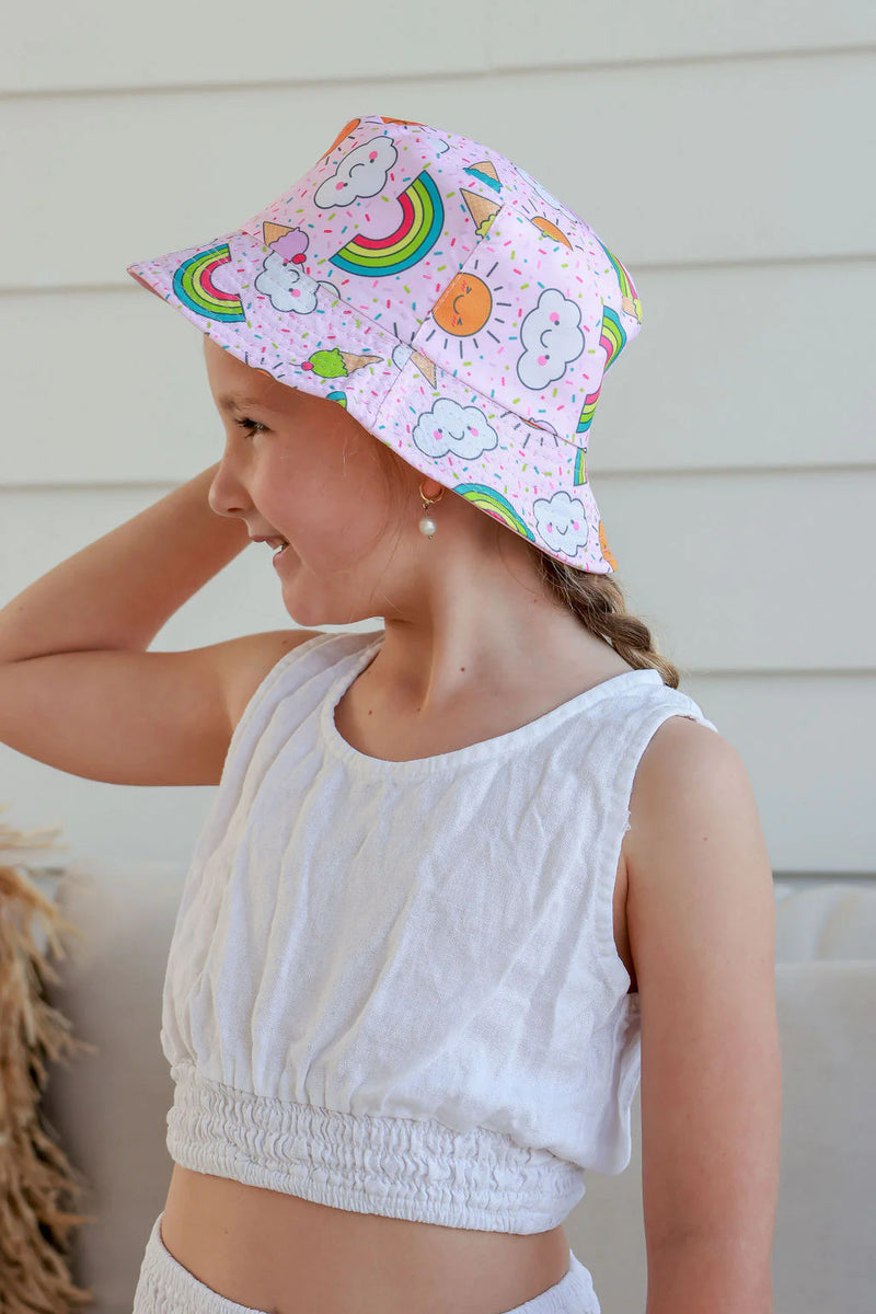 KIDS BUCKET HATS- ASSORTED PATTERNS