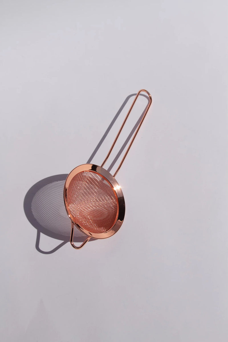 Rose Gold Cone Strainer