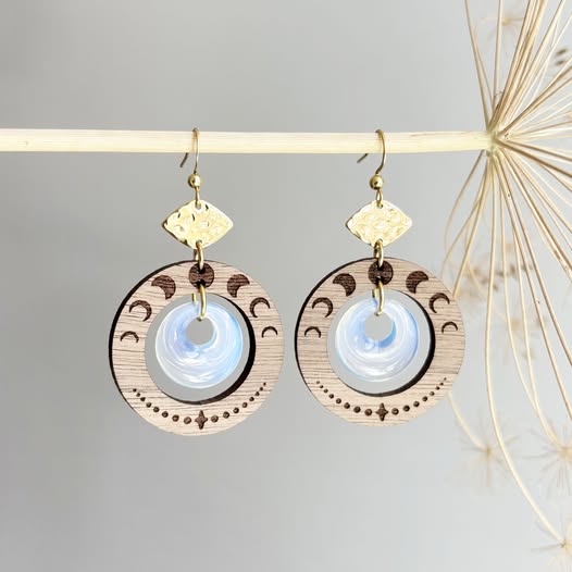 Rhea Boho Earrings by Firefly