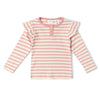 Striped Rose Henely Organic Top