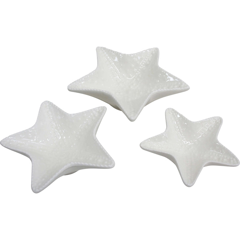 Star fish dishes- set of 3.