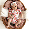 Strawberry Organic Dress by Snuggle Hunny- NEW Tutti Frutti Collection up to Size 6