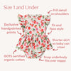 Strawberry Organic Dress by Snuggle Hunny- NEW Tutti Frutti Collection up to Size 6