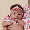 Strawberry Top Knot- NEW Tutti Frutti Collection