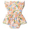Summer Palm Organic Dress by Snuggle Hunny- sizes now up to Size 6