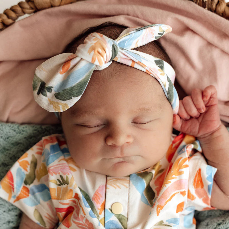 Summer Palm Top Knot- NEW