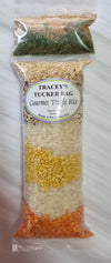 Tracey's Tucker Bag Assorted Gourmet ready-mixed meals.