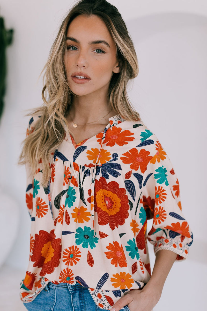 Floral print Top by Joop n Gypsy