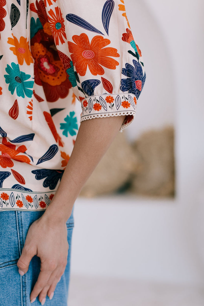 Floral print Top by Joop n Gypsy