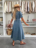 Denim Dress Midi by Mutig