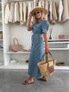 Denim Dress Midi by Mutig