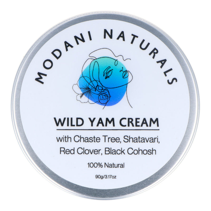 Wild Yam Cream by Modani Naturals- 90g tin