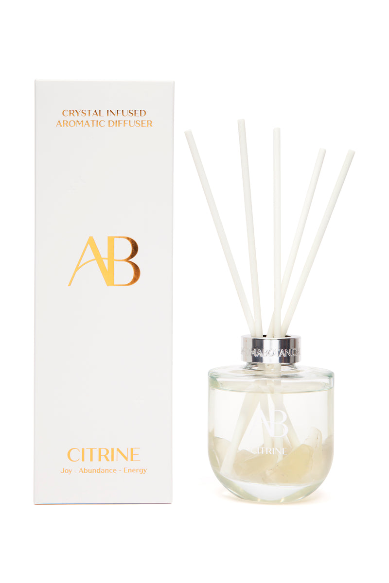 Citrine Crystal Fragrance Reed Diffuser